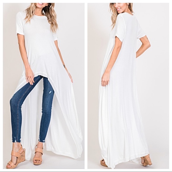 Dresses & Skirts - ✨LAST ONES ✨Off white best selling high low tunic